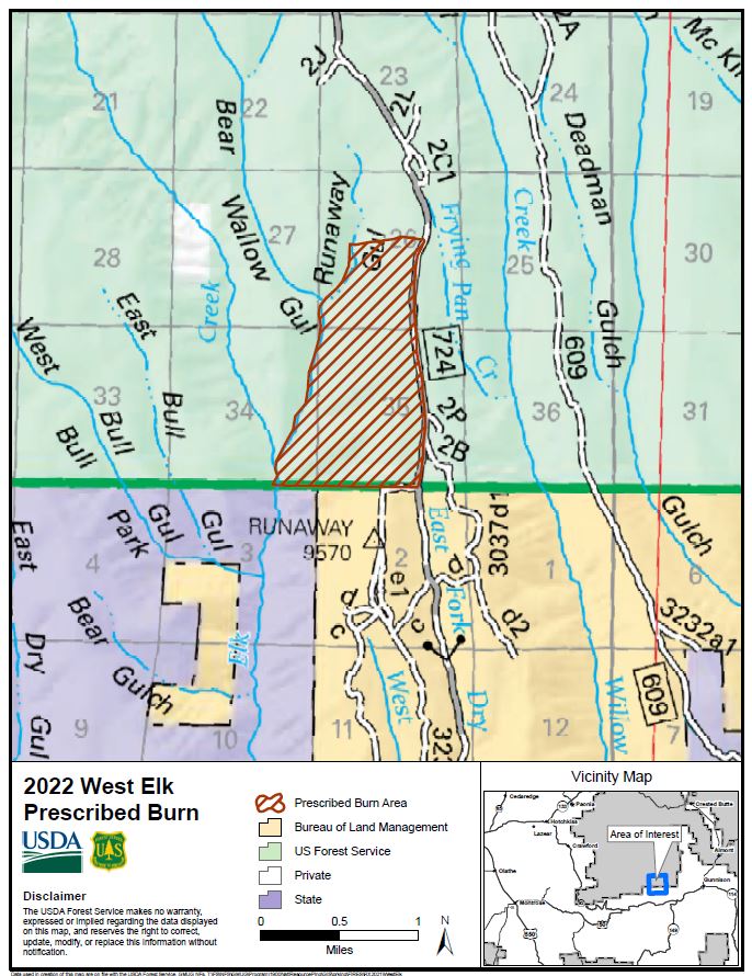 04042022 West Elk RX Burn Map