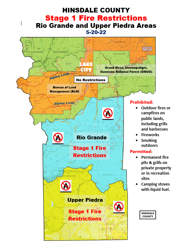 2022 Hinsdale County Restrictions