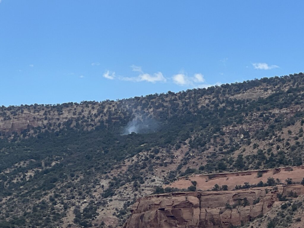 Photo of Little Mesa Fire