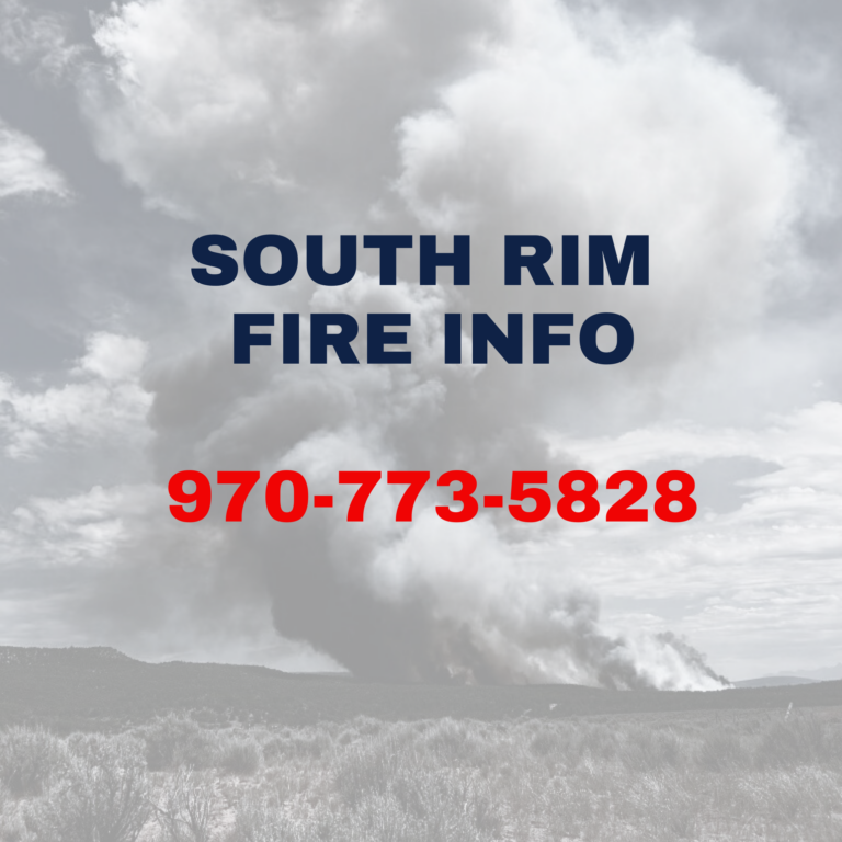 South Rim Fire Info
